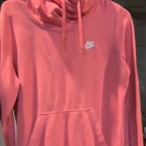 Nike Women's Pink Hoodie